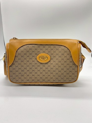 Gucci Micro GG PVC Schultertasche Echtheit