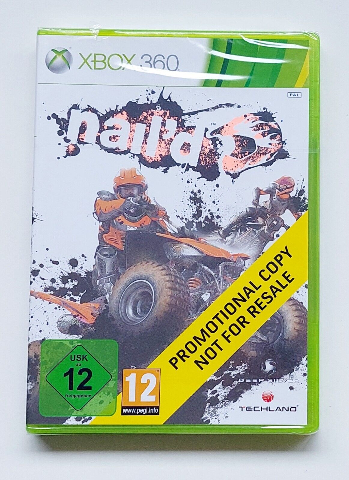 XBOX 360 Nail'd PROMOTIONAL MEDIA PRESS COPY BRAND NEW & SEALED FREE POSTAGE