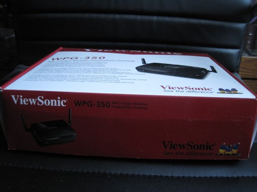 VIEWSONIC WPG-350 Wireless Presentation Gateway With Remote And Adapter, NEW - Picture 9 of 9
