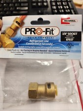 RectorSeal 87037 PRO-Fit 3/8" Quick Connect Socket Refrigerant Line