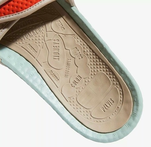 PHARRELL WILLIAMS NIGO ADIDAS FREINDSHIP PACK CHANCLETAS HU SLIDES S42575 US 6 - Picture 6 of 8