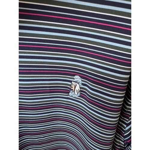 Peter Millar Sommer Komfort Poloshirt Paket Herren groß gestreift Golf Performance - Bild 13 von 13