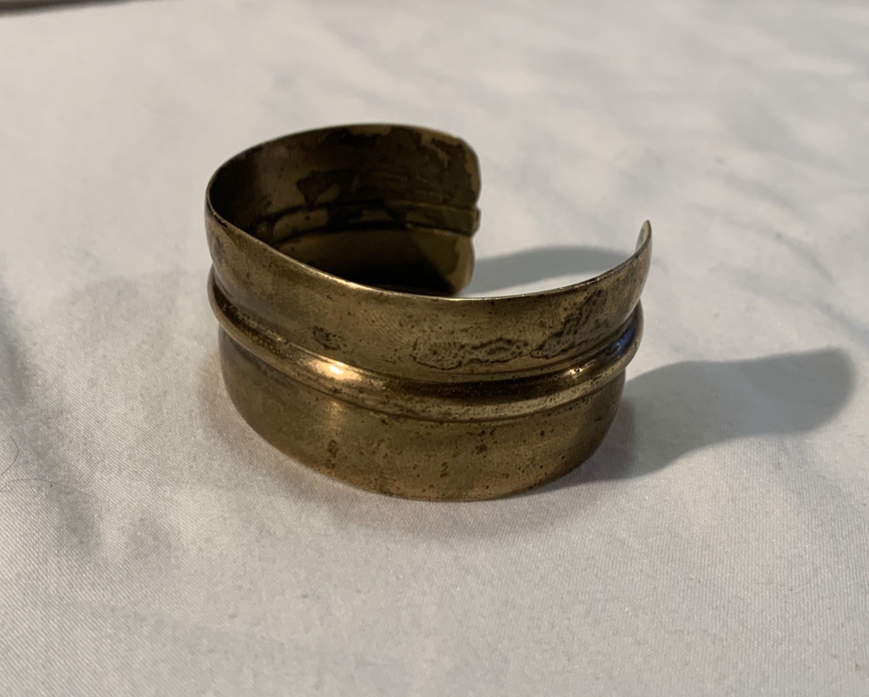 Statement Cuff Bracelet Handmade Artisan India Mi… - image 6