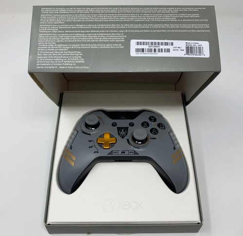 Microsoft Xbox One Limited Edition Call of Duty Advanced Warfare Controller New - Picture 2 of 3