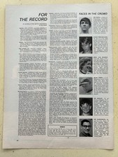 Steve Prefontaine 1969 Faces In The Crowd Sports Illustrated Magazine Clipping