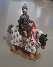 CAVALIER MOYEN AGE PLOMB - DEL PRADO DU GUESCLIN - 10CM