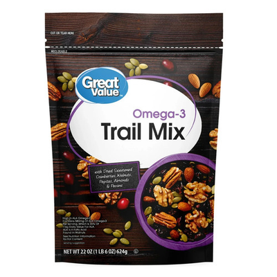 #ad Great Value Omega 3 Trail Mix 22 oz $7.09