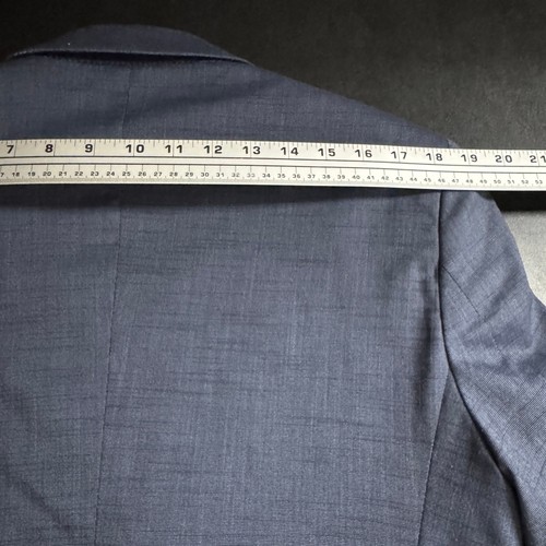 Tuta Pino Baldini Uomo 3 Pezzi 38L 31W Super 120s Tessuto Disegnato in Bella - Foto 13 di 15