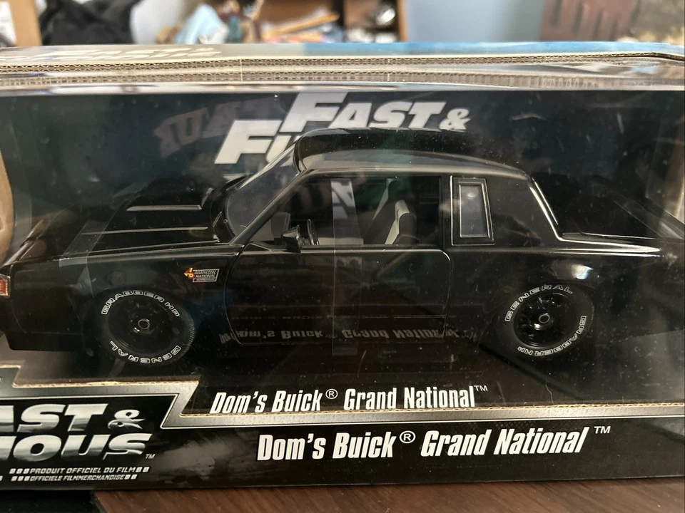 Jada Toys 1 24 Fast & Furious - '87 Buick Grand National Glossy Black (99539) - Image 2 of 4