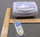 Cottonelle Flushable Wipes Dispenser Hard Container Refillable Tub Wall Hanger