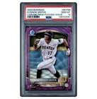 2025 BOWMAN CHROME PROSPECTS | FUCHSIA WAVE [#030/199] Konnor Griffin Top MLB