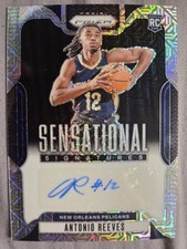 2024-25 Panini Prizm Sensational Signatures Antonio Reeves #SS-ARP Mojo Prizm/25