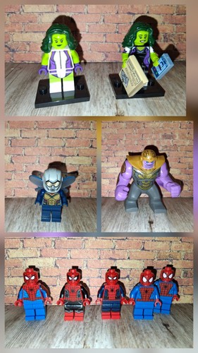 LEGO Minifigure Bulk Lot, Vintage, Marvel, MCU, Accessories & Parts Red She Hulk - Picture 1 of 23