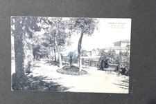 Porto S. Giorgio-Viale Cavallotti, Viale Giardino. Timbro Servizio Mobile. 1933