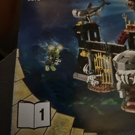 Lego 8078 Atlantis Instruction Manual Book 1 Only U10