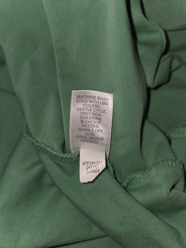 Camiseta sin mangas informal J.Jill talla 4X verde pima tejido elástico sin mangas  - Imagen 8 de 10