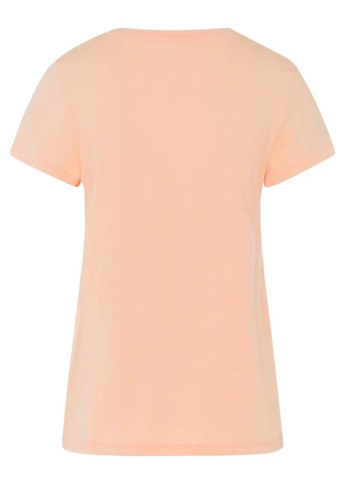 Camisa de manga corta Hanro súper suave para dormir y salón talla Lg algodón modal precio de venta sugerido por el fabricante 95 USD Foto 3 de 4