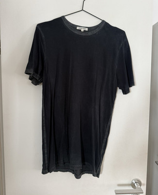 Cotton Citizen , Herren, T-Shirt S Schwarz Rundhals Kurzarm SupimaCotton,