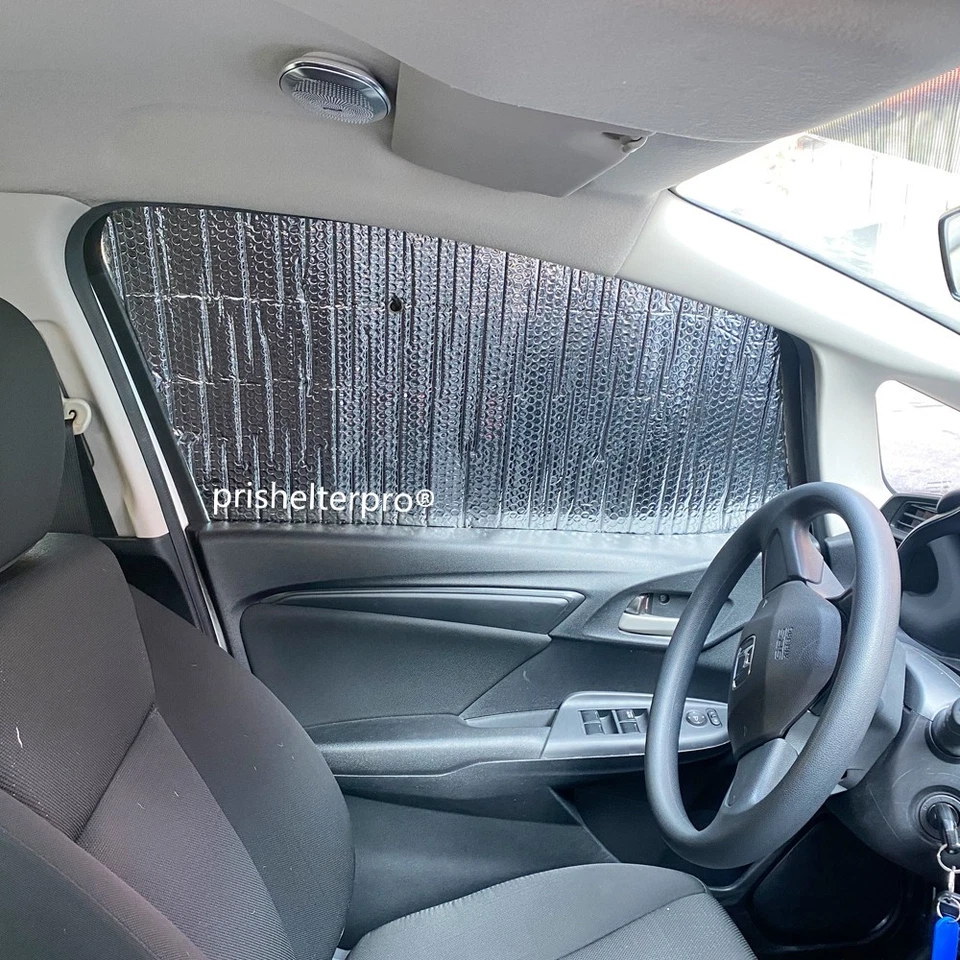 Подходит для Honda Fit хэтчбек 14-20 боковое окно черный серебристый солнцезащитный козырек конфиденциальности - Изображение 4 из 4