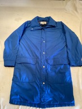 Vintage L.L. Bean Coat / Chore Jacket plaid lined Ladies size small