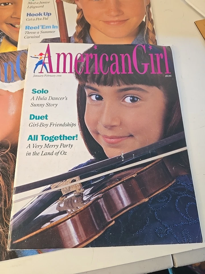 1998 American Girl Doll Magazine Complete Set Of 6 Issues Y2K Vintage Teen AG Foto 2 de 4