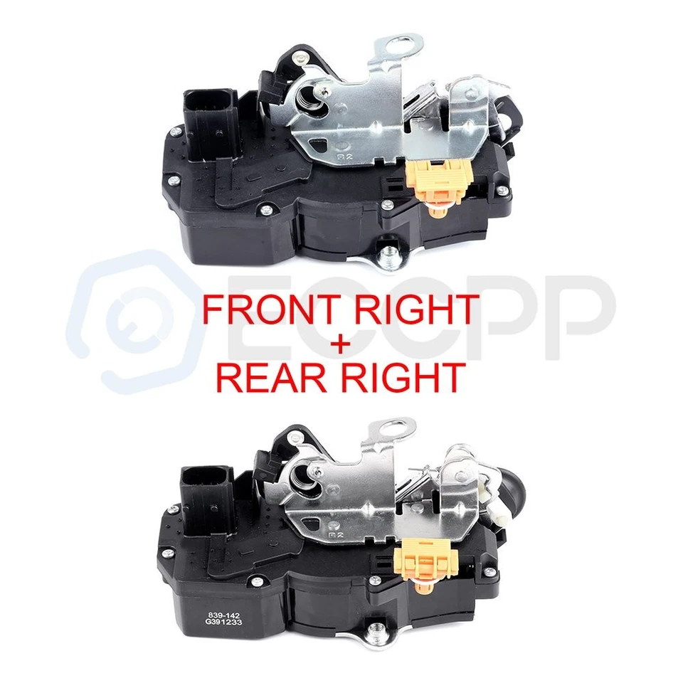 Power Door Lock Actuator 1 Set For 06-09 Buick Allure LaCrosse FR & RR Passenger - Изображение 2 из 4