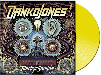 Danko Jones - Electric Sounds - LP Ltd. Yellow Vinyl Neu & OVP - 1000 Copies