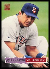 1994 Stadium Club #278 Guillermo Velasquez San Diego Padres Baseball Card