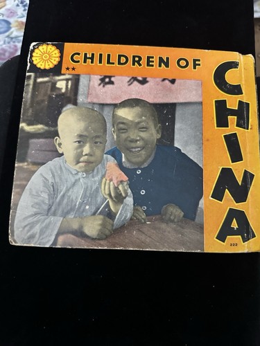 Vintage Book Children of China 1st Edition 1937 Educational, With Many Photos - Picture 2 of 8