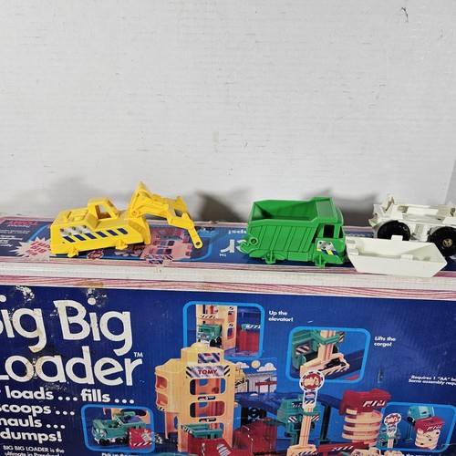 Big Big Loader Construction Play Set 5003 Vintage TOMY Complete w/ Manual New - Picture 11 of 24
