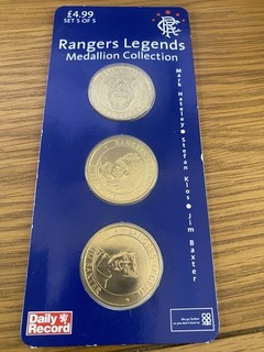 Rangers FC Legends Medallion Collection
