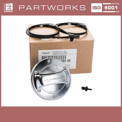 Tankdeckel ORIGINAL PORSCHE 996 997 986 987 Tankverschluss + Halteband ALU OPTIK