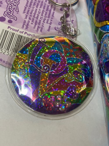 Vintage Y2k Lisa Frank Glitter LOVE Planner & Organizer 1998 NWT WITH STICKERS - Picture 2 of 24