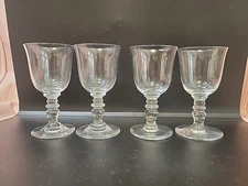Provence by Baccarat Crystal 3 1/2" Cordial Glasses Set of 4
