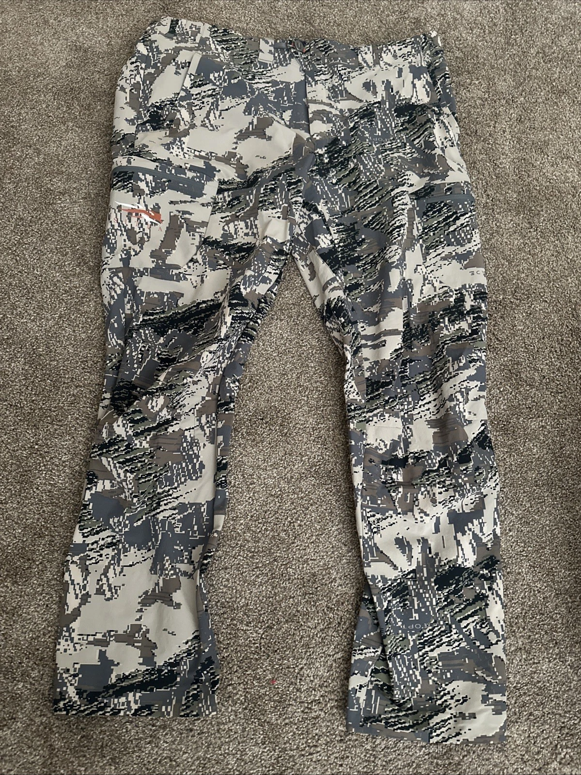 NWOT Sitka Ascent Pant Optifade Camo Open Country 42 Hunting (50127-42) 34 Long