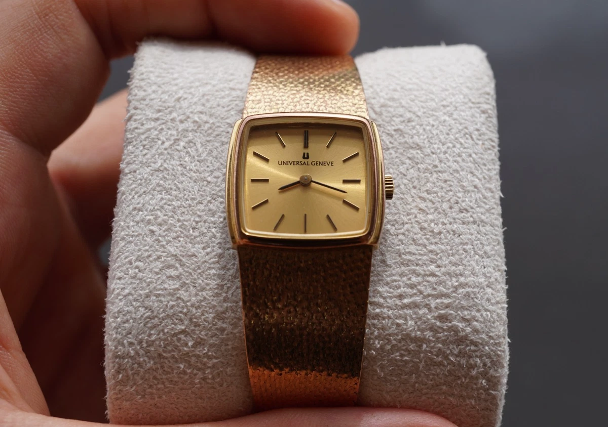 Universal Geneve Women\'s Watch 1970\'S Vintage Swiss Wind White Dial 25mm… ????????? ?????? ??????, ?????  main image 3