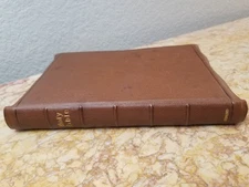 RARE Oxford KJV Bible Longprimer Morocco Goatskin Leather Lined VERY NICE L@@K🌟