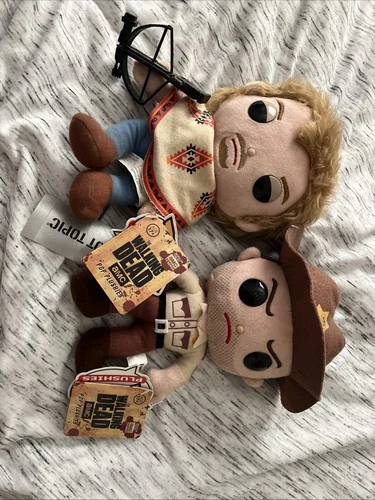 The Walking Dead’s Daryl Dixon And Rick Grimes Pop Plushies.