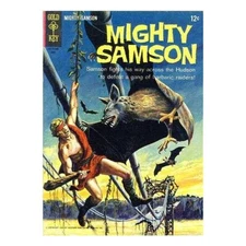 Mighty Samson #2 - 1964 series Gold Key comics NM+, Free USA Shipping [u,