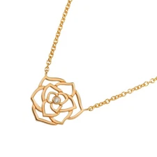 PIAGET ROSE Diamond Necklace 18K Pink Gold 750 90288108