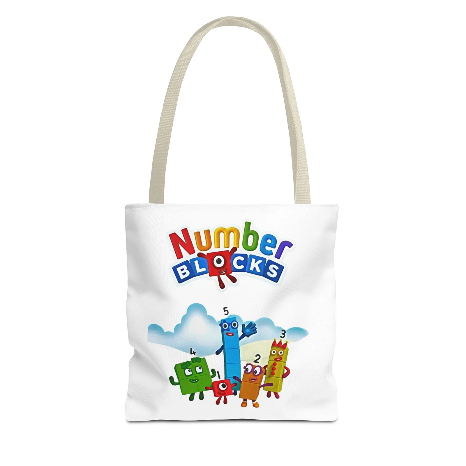 Number Blocks Tote Bag for Kids