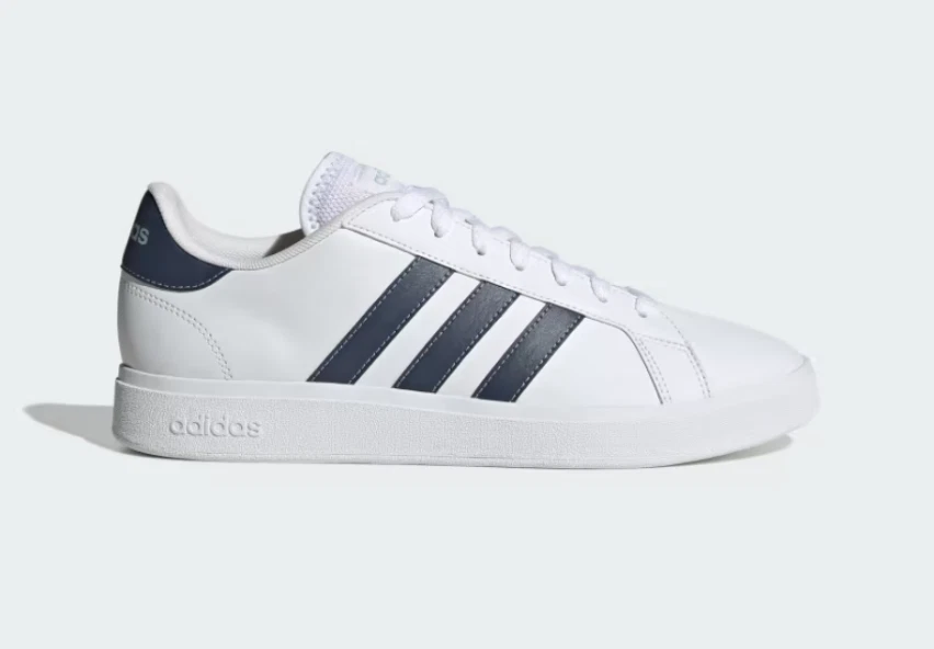 Scarpe Uomo Adidas Grand Court Base 2.0 Sneakers Lifestyle ID4457 Bianco