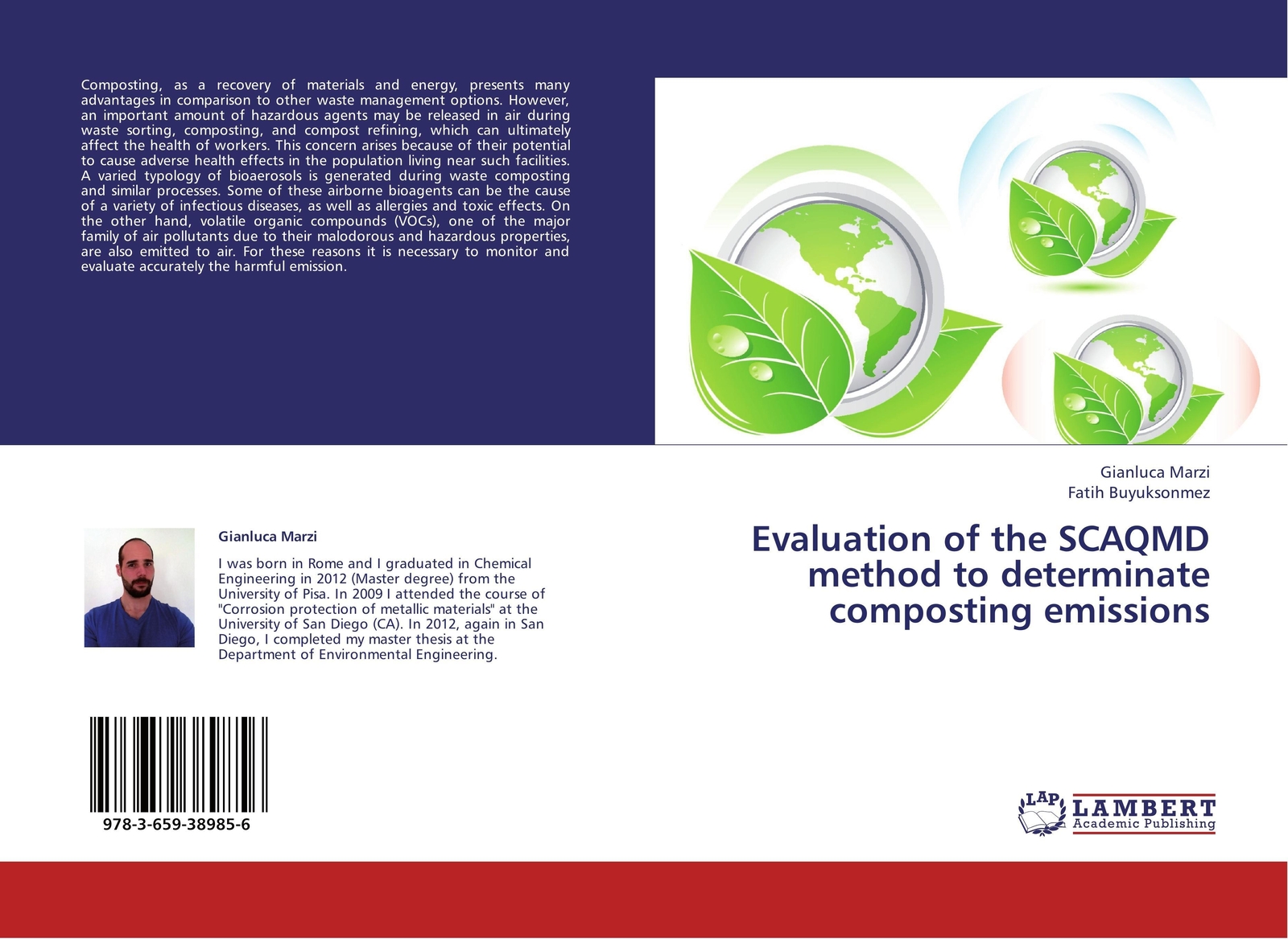 Thumbnail - Evaluation Of The Scaqmd Method To Determinate Composting Emissions
