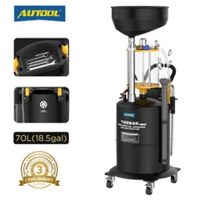 Pneumatic Waste Oil Extractor Extract Fluid Evacuator Drain Tank Vacuum Evacuate