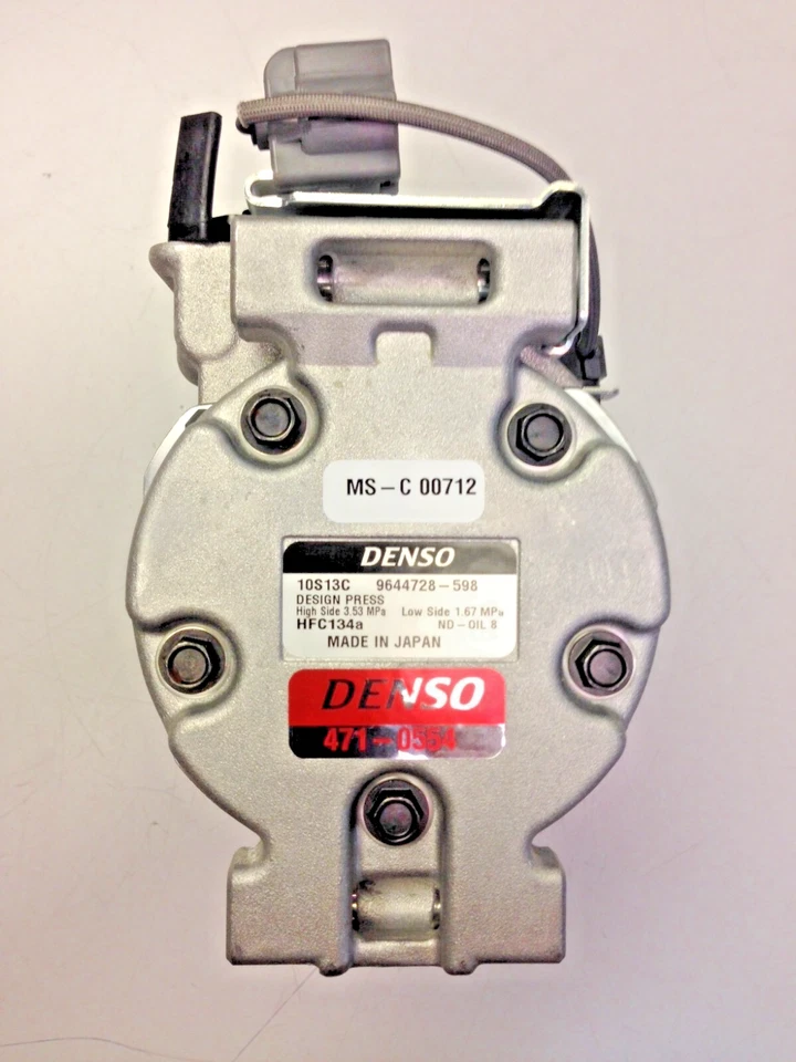 A/C Compressor OE Denso 10S13C 88310-1800A for Hino Truck 238 258 268 338 7.7L - Image 2 of 4