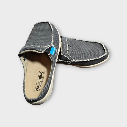 Walk- Hero Canvas Comfort walking slippers- Women’s sz 8.5 Lined Arch support - Picture 5 of 8