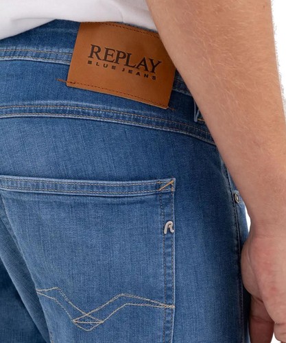 Jeans REPLAY uomo WILLBI denim leggero X-L.I.T.E stretch straight M1008J 787 686 - Afbeelding 4 van 4