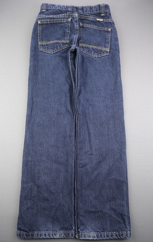 Boy's Wrangler Jeans Straight Leg Adjustable Waistband Size 12 Slim (24x26) - Picture 4 of 6