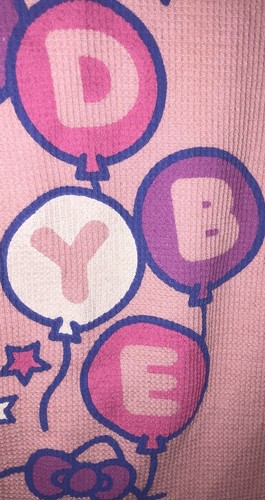 HELLO KITTY TOP TÉRMICO ROSA MANGA LARGA, HOLA/GOODBYE KITTY, DAMAS S, 2007! - Imagen 24 de 24