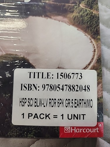 New 6pk Harcourt Science Leveled Readers Grade 5 Homeschool Earth Moon Beyond - Picture 2 of 2